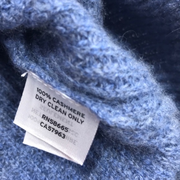 NORDSTROM MEN'S SHOP Cashmere Waffle Knit Pullover - Picture 5 of 5